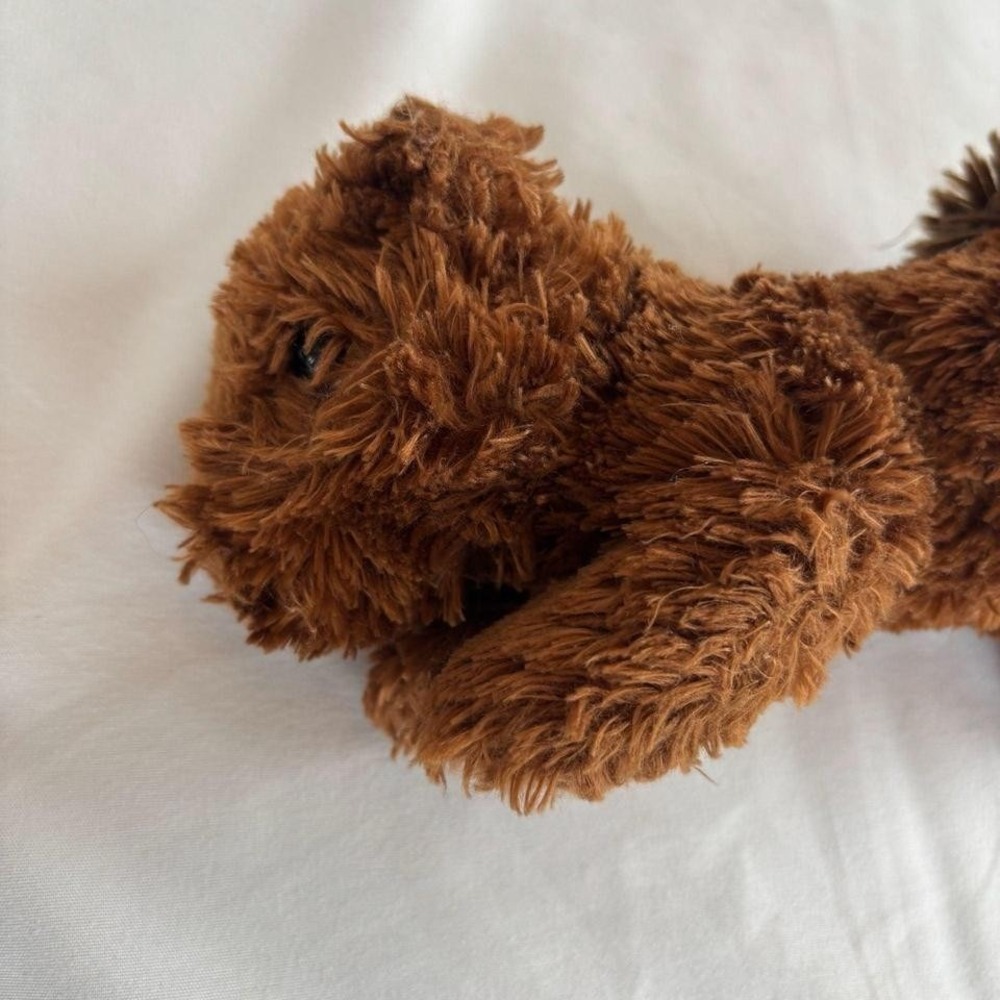 Wilcor Plush Brown Fluffy Squirrel Stuffed Animal Toy - Picture 4 of 5